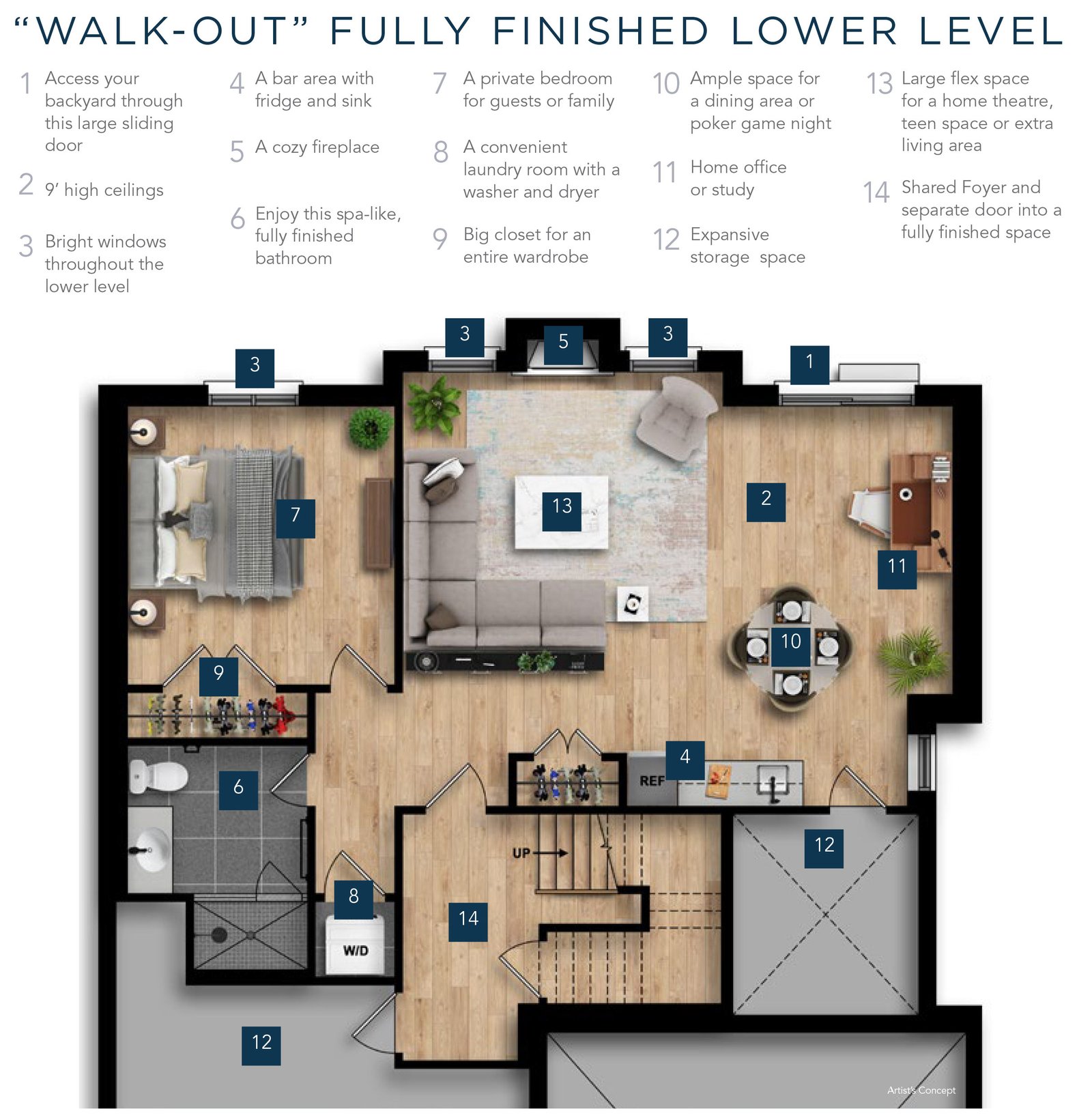 Traditions Of Country Lane floor Plan sample